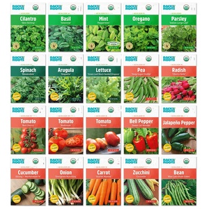 20 sachets d'herbes et de légumes biologiques pour fleurs artificielles, pots et jardinières suspendus écologiques pour la culture à domicile - Product Image 1