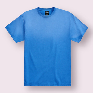 Alta calidad a granel ecológico en blanco de gran tamaño Unisex lavado con ácido secado al sol descolorido camisetas <span class=keywords><strong>Vintage</strong></span> lavado rojo camiseta - Product Image 3