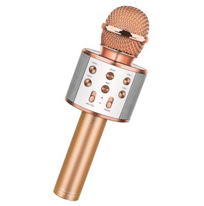 Không Dây Karaoke Microphone Cho Trẻ Em, 5-Trong-1 Di Động Cầm Tay Karaoke <span class=keywords><strong>Mic</strong></span> Loa Máy Nghe Nhạc Ghi Âm Với Có Thể Điều Chỉnh Remix FM - Product Image 4