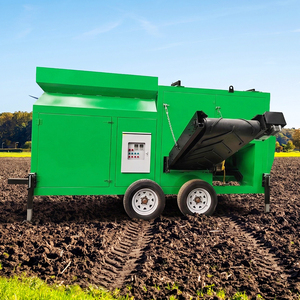 Servicio Personalizado Avanzado, Bajo MOQ, Fabricante Mayorista, Motor Eficiente para Compostaje de Fertilizantes Orgánicos con Tambor Rotatorio Móvil - Product Image 1