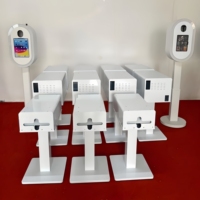 Support d'imprimante portable résistant à l'eau 360-A DNP RX1HS/HITI P525L avec boîtier métallique et bac de récupération de papier intégré