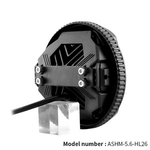 Phare avant de moto à LED homologué Emark, design nid d'abeille, 5-3/4 5.75 pouces, 10 lentilles, pour Sportster Dyna Low Rider Street <span class=keywords><strong>Bob</strong></span> Iron - Product Image 5