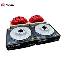 Kit de Caliper de Freno Grande de 6 Pistones 19Z con Rotor de 380 mm para Ruedas de 19 Pulgadas para BMW X5 X6 E70 E71 F15 F16 2007-2025