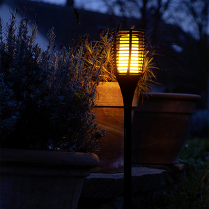 Linterna de jardín USB recargable extraíble IPX44 a prueba de polvo linterna solar inalámbrica lámpara LED - Product Image 1