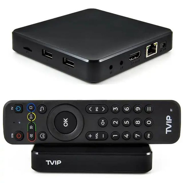 TVIP 705 605 4K with Dual Wifi S-box IPTV 4K HEVC HD Tvip705 Android 11 Multimedia iptv Streamer Tv Box Sweden Italy Arabic