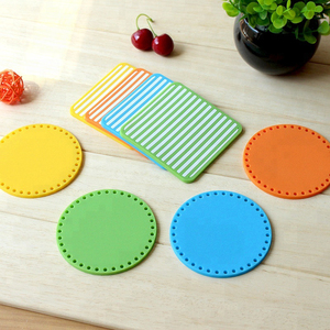 Custom Drink Rubber Cup Mat Logo Coaster Promotional Coaster Silicone Drink Custom Rubber Cartoon Silicone Coasters