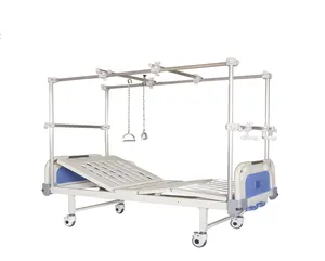 Hospital Bed Manual Professional Production 2 Crank Manual Orthopedic Lumber Hospital Bed