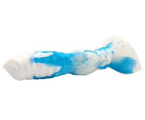 FAAK Jouet pour adulte Vente en gros <span class=keywords><strong>Gode</strong></span> monstre <span class=keywords><strong>multicolore</strong></span> Plug stimulant Point G anal Animal Coq noué Chien loup Pénis réaliste - Product Image 5