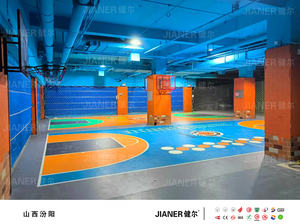 JIANER extraíble <span class=keywords><strong>de</strong></span> suelos <span class=keywords><strong>de</strong></span> pvc para cancha <span class=keywords><strong>de</strong></span> baloncesto cubierta <span class=keywords><strong>de</strong></span> portátil <span class=keywords><strong>vinilo</strong></span> antideslizante suelos <span class=keywords><strong>de</strong></span> baloncesto - Product Image 6