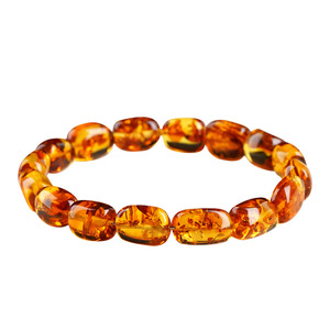 Gelang Batu Permata Multi Amber Alami Berlogo Cetak Juantong, Amber Darah, Amber Emas, Amber Madu, Liontin Kedamaian, Kemasan Grosir - Product Image 3