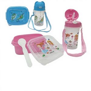 CASAMAX WL AD-1871 Juego de Recipientes y Vasos Clásicos para Niños con Tapa Incluida, Almacenamiento Creativo, Hecho en China - Product Image 1