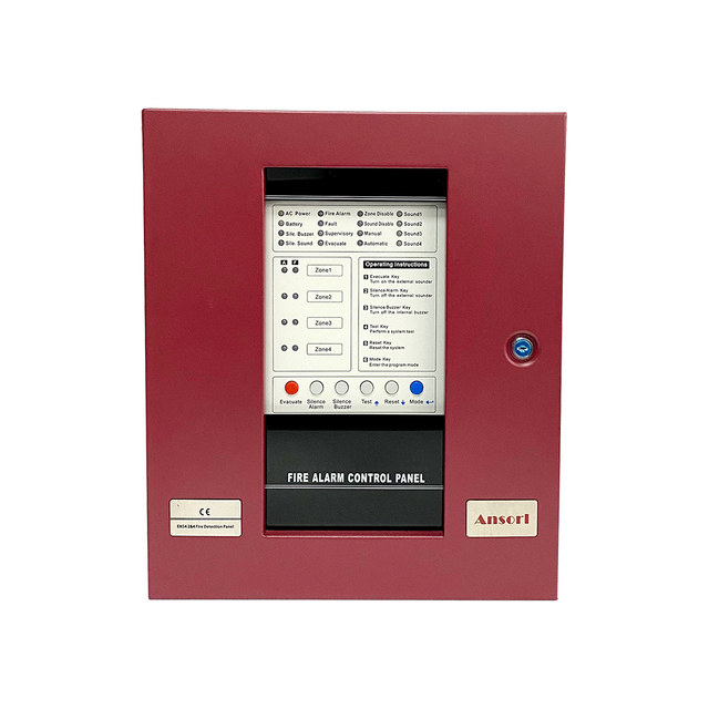 Intelligent Analogue Addressable Fire Control Panel Fire Alarm Control Panel Fire Panel