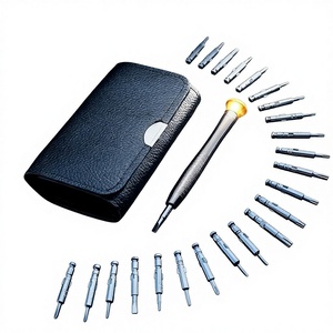 Kit de Destornilladores 24 en 1, Juego de Herramientas de Reparación con Bolsa de Almacenamiento para Electrónicos, Consolas de Juegos, Gafas, Artículos del Hogar, Precisión 24 en 1 - Product Image 1