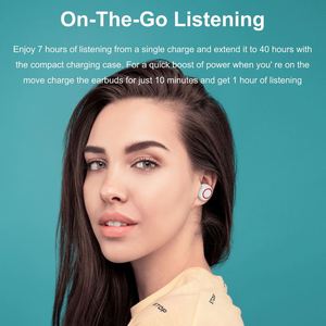 2023หูฟังบลู<span class=keywords><strong>ท</strong></span>ูธ Y50 5.3 TWS หูฟังไร้สายชุดหูฟังสเตอริโอสำหรับเล่นเกม audifonos inalambricos - Product Image 6