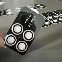 Objectif de caméra en métal anneau de caméra de téléphone portable verre trempé pour Xiaomi Poco F6 5G Poco F6 Pro Note 13 Pro protecteur d'objectif de caméra