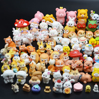 Figurine 3D personnalisée, fée, dessin animé, kawaii, animal, modèle en résine, peint à la main, bricolage, hibou, éléphant, chien mignon