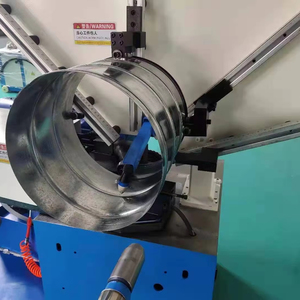 Máquina de Fabricación de Conductos de Aire en Espiral de Acero Galvanizado, Eléctrica y Duradera, con Motor de 5.5KW 380V - Product Image 6