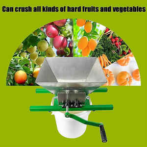 <span class=keywords><strong>Broyeur</strong></span> <span class=keywords><strong>manuel</strong></span> de fruits 7L en acier inoxydable <span class=keywords><strong>broyeur</strong></span> de raisin de pomme déchiqueteuse de légumes domestique <span class=keywords><strong>broyeur</strong></span> de fruits hachoir de fruits - Product Image 5