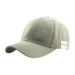 Giá thấp 100% bông cong vành được trang bị CHA mũ giữ ấm dù để che nắng Unisex giản dị màu xanh lá cây thể thao Mũ bóng chày mũ - Product Image 4