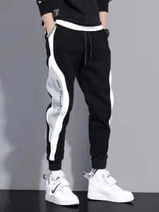 Neuer Stil individuelles Logo Herren Sport Fitness Jogger Jogginghose Fitnessbekleidung Herren langer Stil Sport Herrenhosen