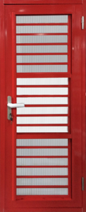 Porte en métal de style japonais, garantie de qualité, nouveau produit, porte d'entrée principale en aluminium - Product Image 3