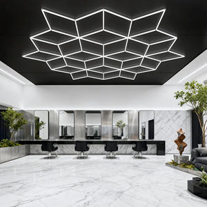Lumières LED en forme de flocon de neige à CRI élevé, connexion sans soudure, pour bureaux commerciaux, supermarchés, salons de coiffure - Product Image 5
