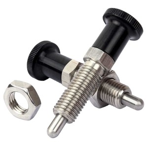 Goupille cylindrique à tête plate en acier inoxydable avec trou - Product Image 6