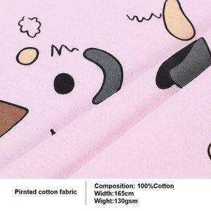 Tessuto a maglia in tessuto Jersey singolo stampa traspirante bambino 100% cotone ad asciugatura rapida - Product Image 2