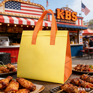 Mailerpak Eco-Friendly Insulated Thermal <b>Backpack</b> Solar Panel Water Resistant Non-Woven Material Foldable Design for Pizza - Product Image 1