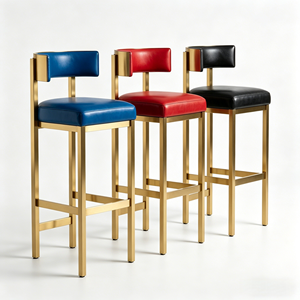 <span class=keywords><strong>Tabouret</strong></span> <span class=keywords><strong>de</strong></span> <span class=keywords><strong>bar</strong></span> <span class=keywords><strong>de</strong></span> luxe personnalisé, structure en métal doré <span class=keywords><strong>brossé</strong></span>, <span class=keywords><strong>tabouret</strong></span> <span class=keywords><strong>de</strong></span> comptoir en similicuir vert pour <span class=keywords><strong>bar</strong></span>, pub, îlot <span class=keywords><strong>de</strong></span> cuisine, café, restaurant - Product Image 6