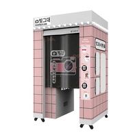 Kiosque d'impression photo instantanée en libre-service de conception coréenne JLJ, machine Purikura, borne photo