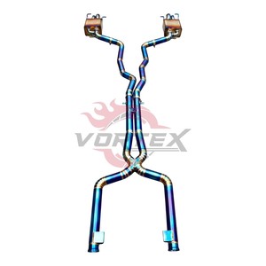 ท่อไอเสีย Vortex Titanium Valvetronic สำหรับ Mercedes AMG E63S 4.0T ปี 2016-2024 สีฟ้าเบิร์นท์บลู - Product Image 5