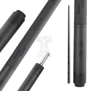 High Quality Carbon Fiber Snooker Cue Stick <strong>Billiards</strong> Style 2-Piece with Floating <strong>3D</strong> Printing Butt Lightweight Design - Product Image 2