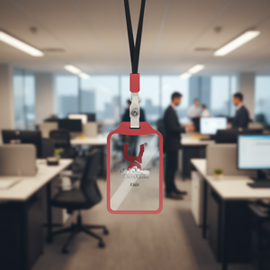 Porta Tarjetas de Identificación Expandible ILAN 70x100mm Rojo Mate - Product Image 2