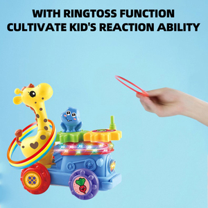 ของเล่นหมุนได้รูปยีราฟการ์ตูนของ<span class=keywords><strong>เล่น</strong></span>ขว้างปามีไฟและดนตรีของ<span class=keywords><strong>เล่น</strong></span>ฝึกประสาทสัมผัสสำหรับเด็กปฐมวัย - Product Image 2