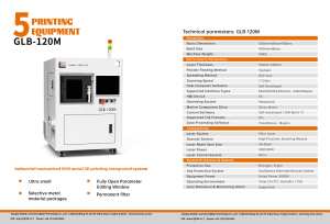 Impresora 3D de Escritorio GLB-120 Slm, Polvo Metálico de Titanio, Cobalto, Cromo y Acero Inoxidable, Impresora 3D de Metal <span class=keywords><strong>para</strong></span> Laboratorio Dental - Product Image 4