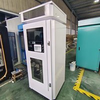 Máquina Expendedora de Agua Purificada por Ósmosis Inversa (RO) de Autoservicio para Exteriores, 24 Horas, OEM de Fábrica, para la Venta de Agua Mineral, con Certificación CE