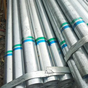 Tubería de <span class=keywords><strong>Acero</strong></span> <span class=keywords><strong>Galvanizado</strong></span> por Inmersión en Caliente, Cuadrada y Redonda, de 6 Metros, Schedule 80, Calibre 18, Diámetro de 300 mm - Product Image 3