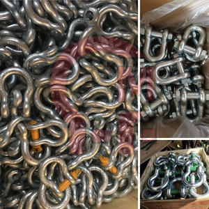 Manilles Dee de 10m de long en acier inoxydable HLM <span class=keywords><strong>Manille</strong></span> longue en D <span class=keywords><strong>autobloquante</strong></span> avec goupille à vis - Product Image 2