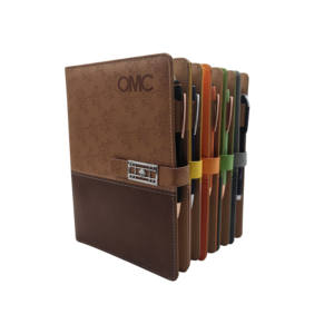 Note di classe personalizzabili/recensione e organizzare doppio colore A5 Notebook Organizer in vera pelle Notebook - Product Image 2
