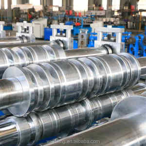 Sıcak satış en çok satan çift katmanlı sırlı galvanizli PPGI ön boyalı GI Meta çatı PBR tüf kaburga R Panel rulo şekillendirme makinesi - Product Image 3