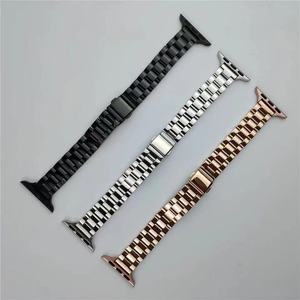 Bracelets en acier inoxydable pour <span class=keywords><strong>bracelet</strong></span> de montre <span class=keywords><strong>Apple</strong></span> Tiny Waist Three Bead pour <span class=keywords><strong>Apple</strong></span> <span class=keywords><strong>Watch</strong></span> Series S11 S10 <span class=keywords><strong>SE</strong></span> 38/40/41MM 42/44/45/49MM - Product Image 3