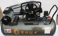 LEHUA Compresseur d'air à piston alternatif 200L Tank High Power 3KW 4HP Noiseless Airflow Craftsman Belt Driven 220v 10bar