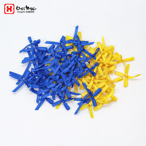 FangZHI 3mm Mini Bow Ribbons Solid Color Woven Satin Polyester Lingerie Decoration DIY Craft Supplies - Product Image 1
