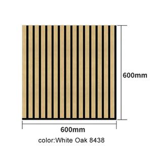 Panel Acústico de Madera Negro Moderno de 2400mm-3000mm, Tamaño Personalizable, NRC 1.0, Aislamiento Acústico para Hotel, Sala de Estar, Dormitorio - Product Image 3