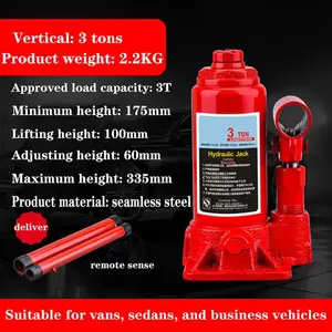 Ensemble de <span class=keywords><strong>cric</strong></span> <span class=keywords><strong>compact</strong></span> et de <span class=keywords><strong>cric</strong></span> hydraulique en forme de <span class=keywords><strong>bouteille</strong></span>, comprend un <span class=keywords><strong>cric</strong></span> de levage rapide pour voiture, pour les urgences, personnalisé, portable - Product Image 3