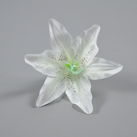Hochwertige künstliche Lilie Kopf Blumen Real Touch Seiden lilie für Home Wedding dekorative Blumen sträuße Mittelstücke