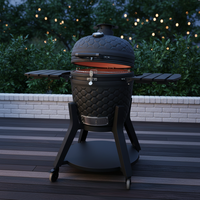 Barbecue au charbon de bois en céramique AUPLEX Premium Qualité 22 pouces, Asador De Carbon, pour extérieur, en vente, Kamado
