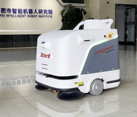 Machine de nettoyage de sols intelligente commerciale, robot industriel extérieur pour le nettoyage, machine de lavage et de balayage intelligente