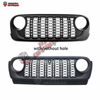 Vente flash : Grille avant tout-terrain 4x4, état neuf, en ABS, pour pare-chocs de camion, compatible avec Jeep Wrangler JL 2018 et 2024